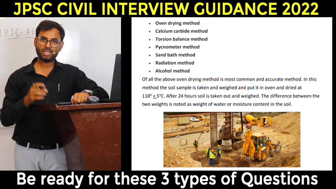 JPSC Assistant Engineer CIVIL | JPSC AE Interview preparation & Guidance