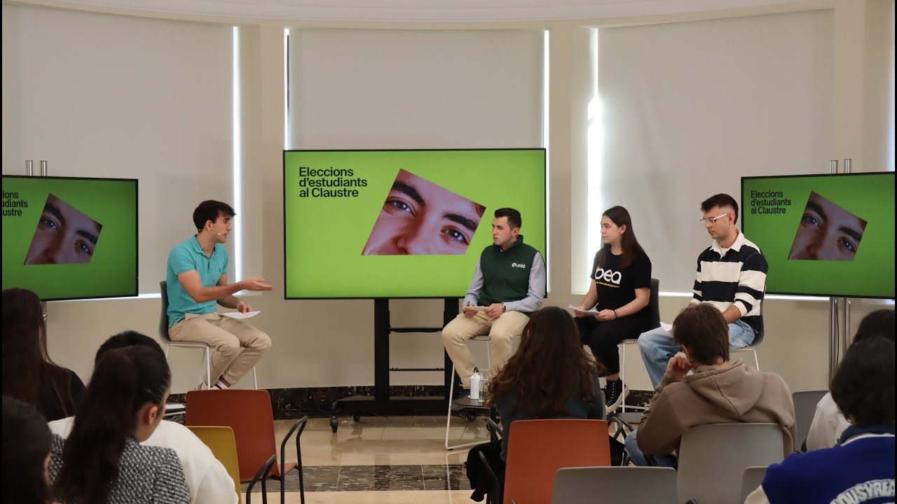 Debat: Eleccions d'estudiants al Claustre 2025