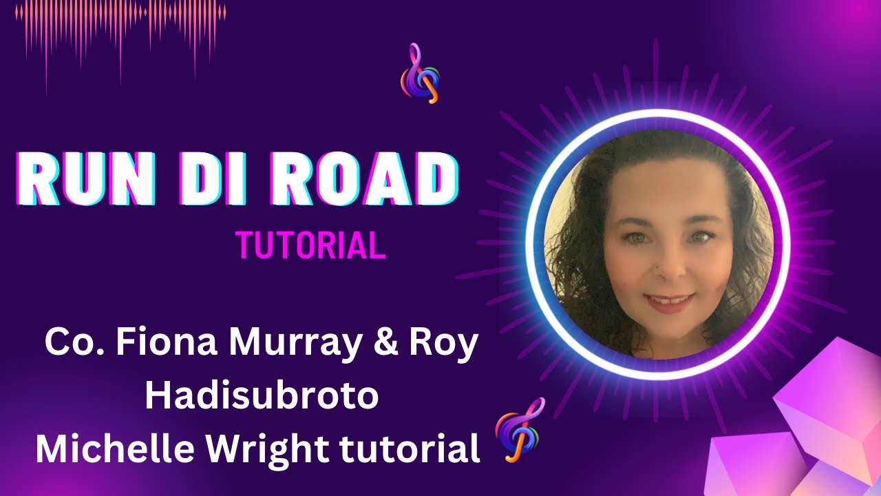 Run di road line dance tutorial Improver choreography by Fiona Murray & Roy Hadisubroto