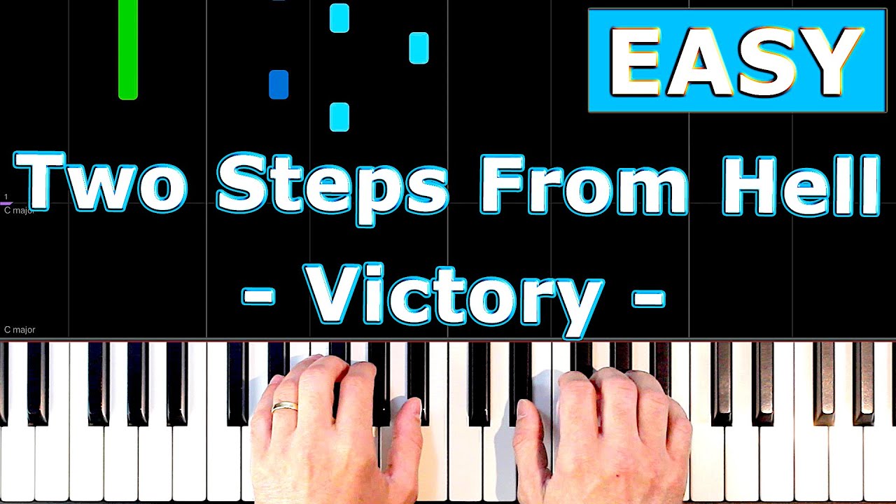 Two Steps From Hell - Victory - EASY Piano Tutorial