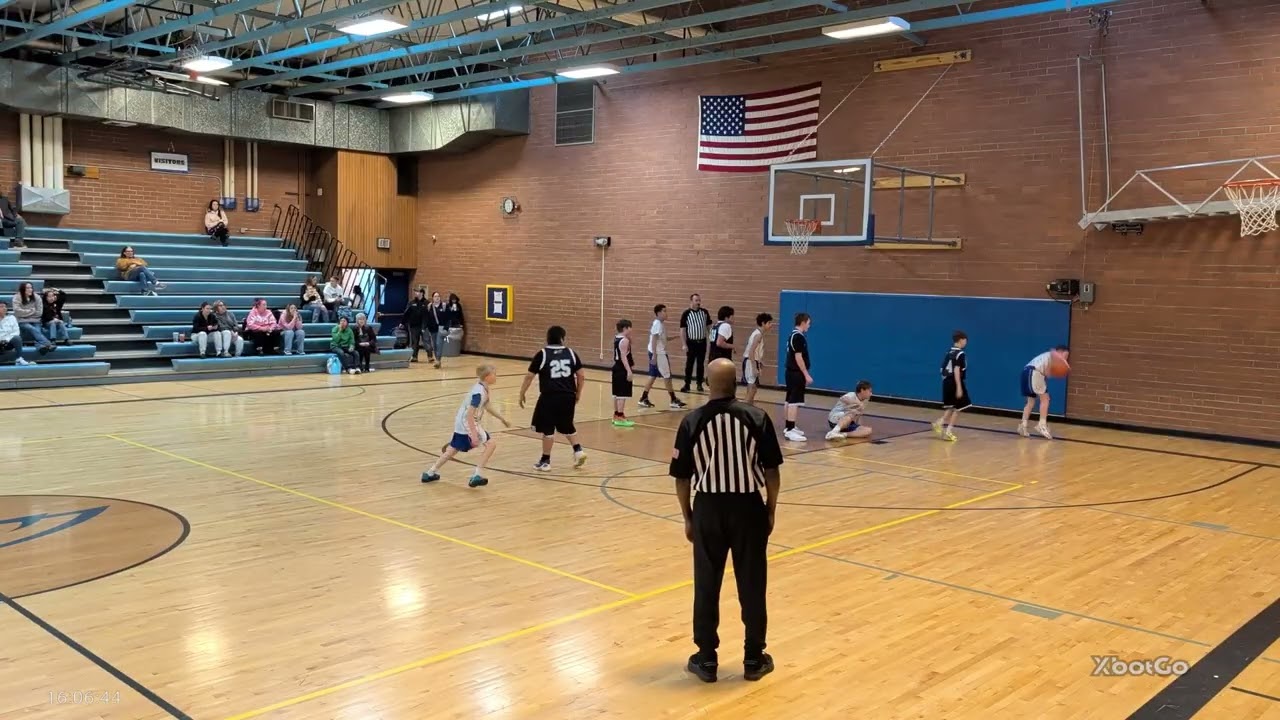 Ponderosa boys basketball JV vs chiloquin part 1