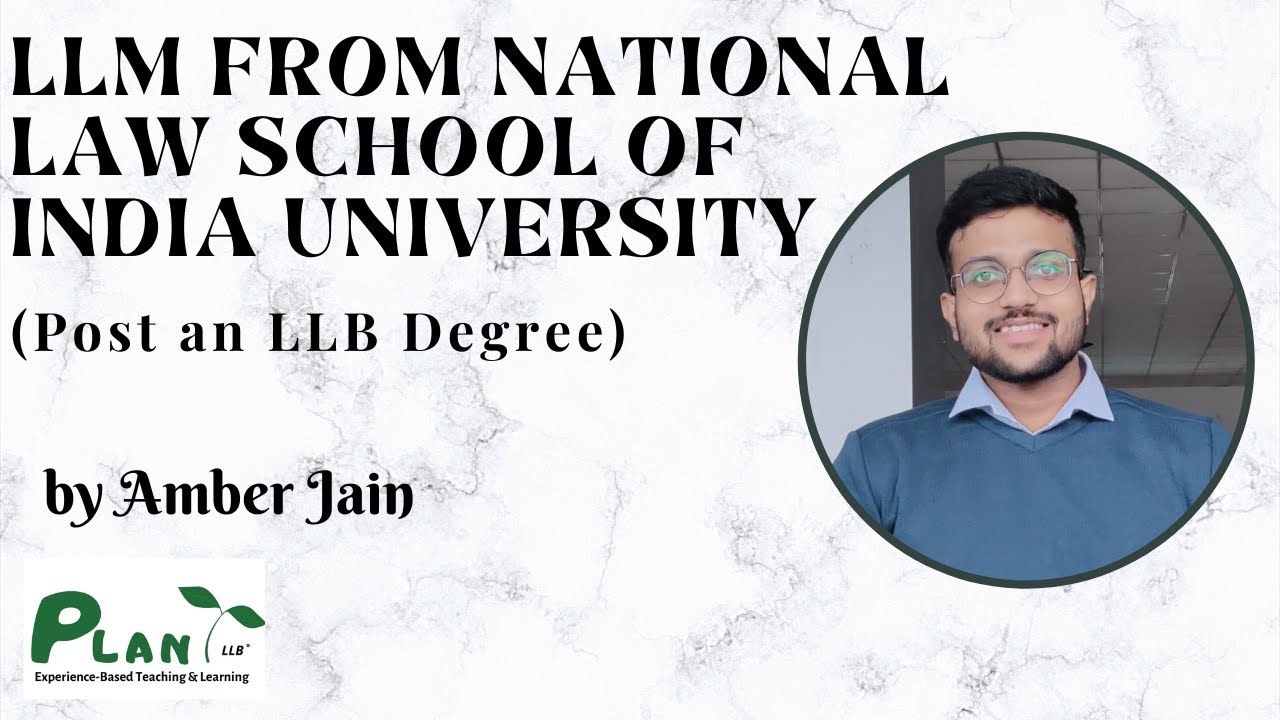 Pursuing an LLM from NLS Bangalore