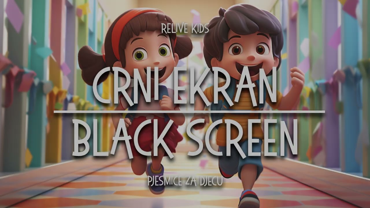 ŠKOLA - pjesmice za djecu [CRNI EKRAN/BLACK SCREEN]
