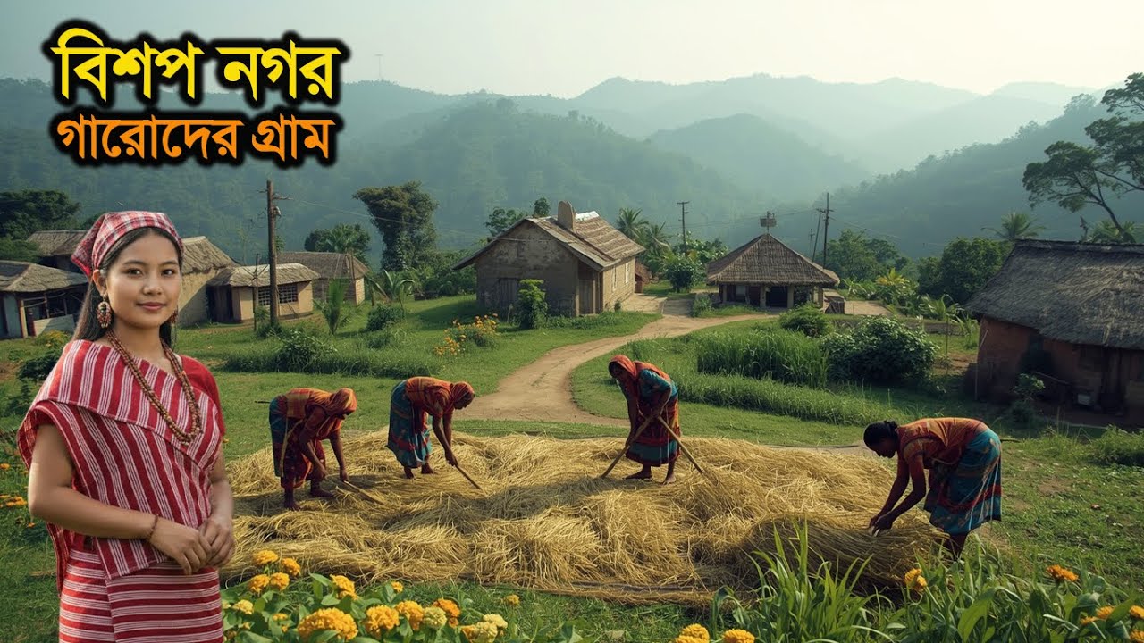 সীমান্তের পথে ৬৫ গারো পরিবারের সংগ্রামী জীবনের গল্প| Border Garo Village Bangladesh
