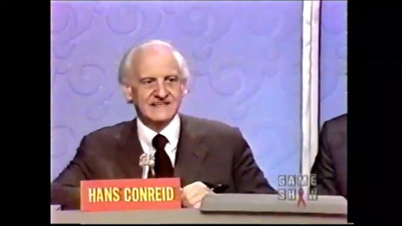 What's My Line (#242-3):  1974 ep w/Hans Conried as  a Mystery Guest!