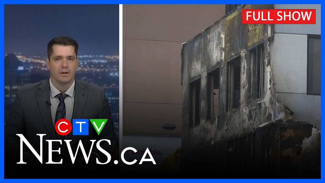 Полиция Монреаля расследует подозрительный пожар в кошерном ресторане | CTV News Montreal в 18:00...