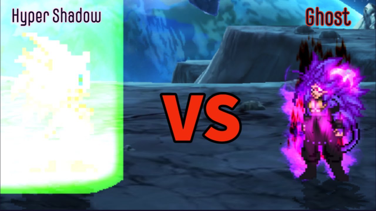 HyperSonic & HyperShadow VS Ghost Final Form in Mugen JUS.