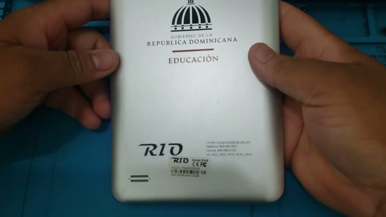 ✅Como Quitar cuenta de Google Tablet Rio (RW8) Android 10 Sin Sim Bloqueada del Gobierno Dominicano.