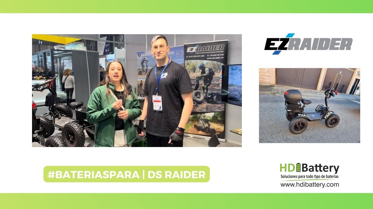 #BateríasPara Movilidad Personal | DS Raider