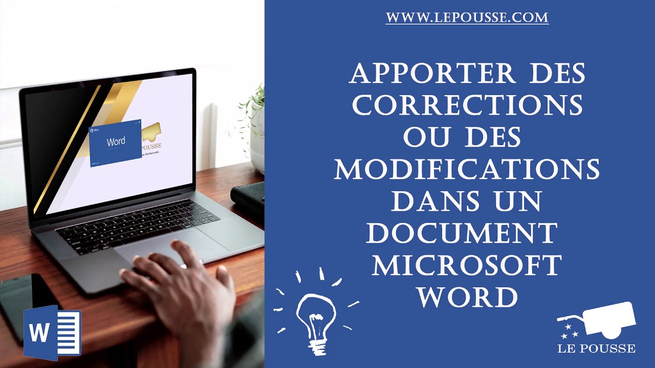 MICROSOFT WORD : CORRIGER, COMMENTER, ACCEPTER OU REFUSER DES MODIFICATIONS D'UN DOCUMENT WORD.