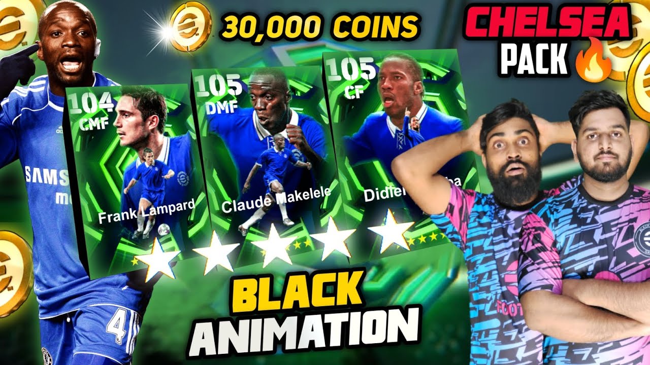 Black Animation In New Chelsea Combined Epic Boxdraw E-FOOTBALL 26😱| 30,000 Coins🤑| Wipe Out✅