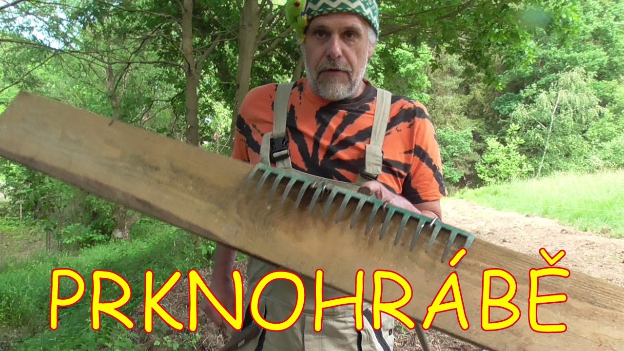 Prknohrábě - pomocník na vyrovnání terénu