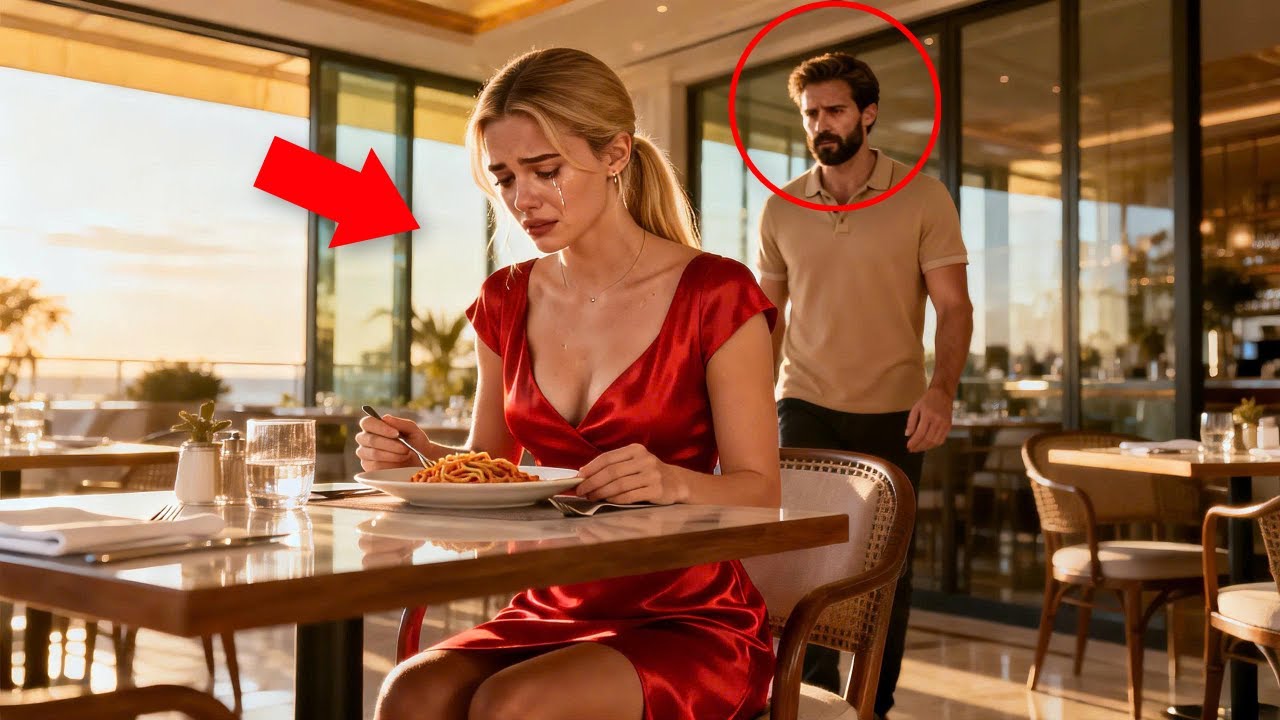 She Gave Him A Seat In A Crowded Café - Never Knowing The “Poor Dad” Was A Millionaire