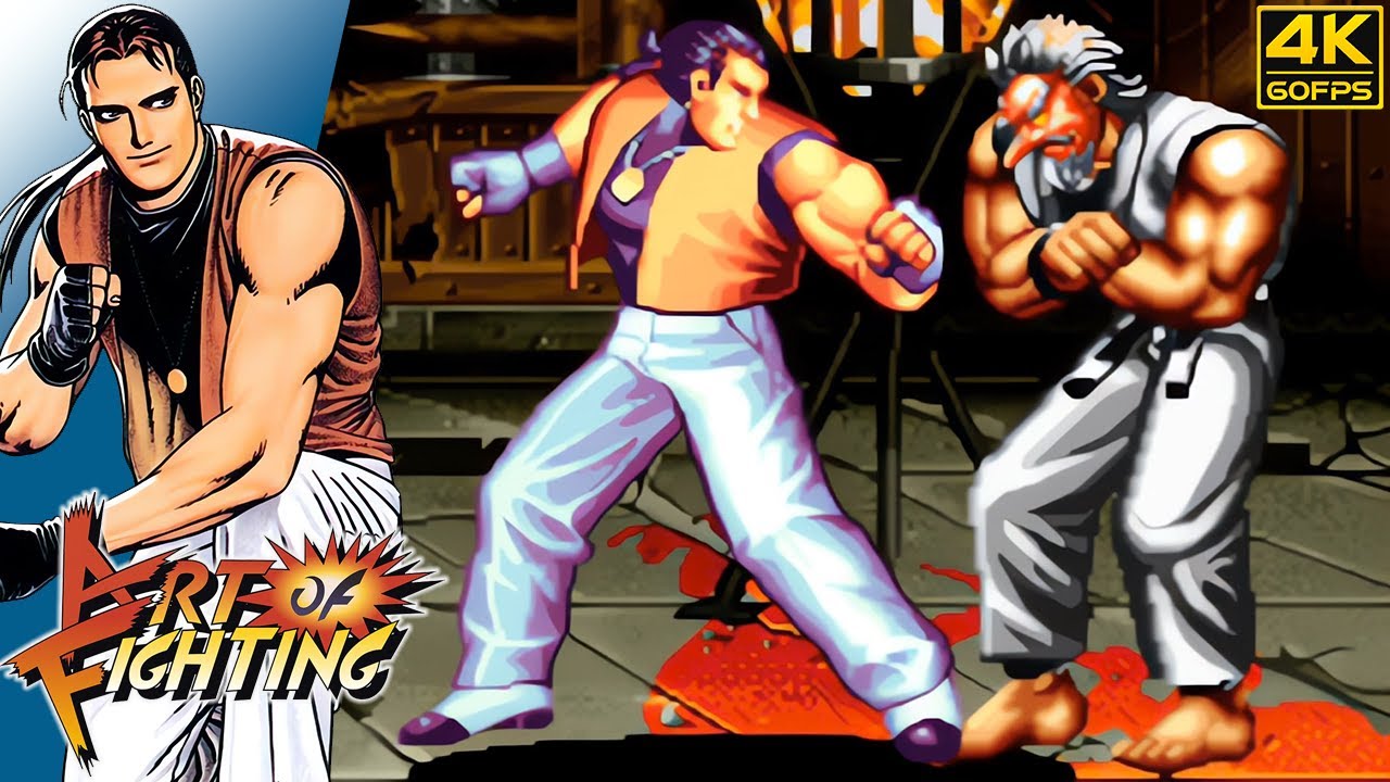 Art of Fighting - Robert (NGCD / 1992) 4K 60FPS