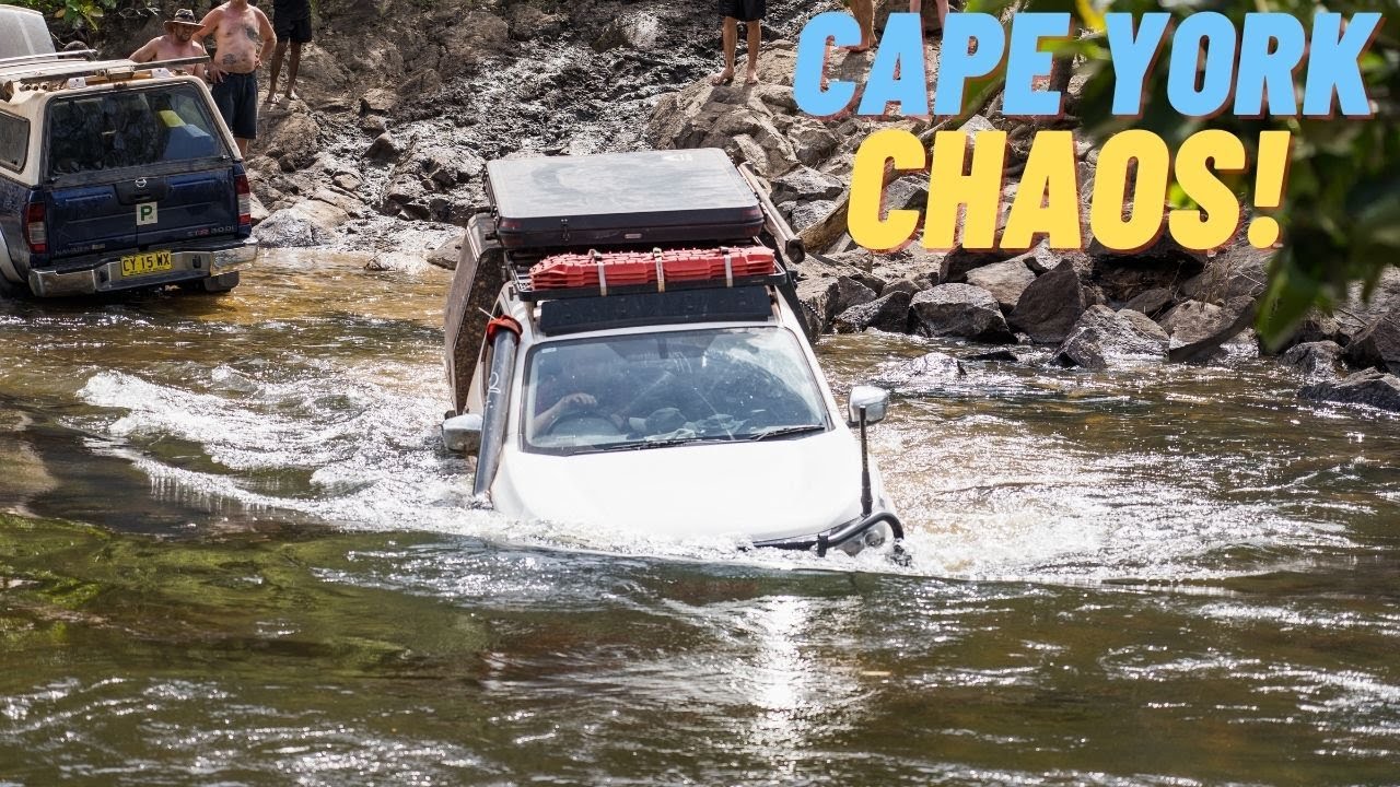 FRENCHMANS TRACK! Cape York 2021. Our DEEPEST river crossing EVER! Another drowned 4wd in the Cape!