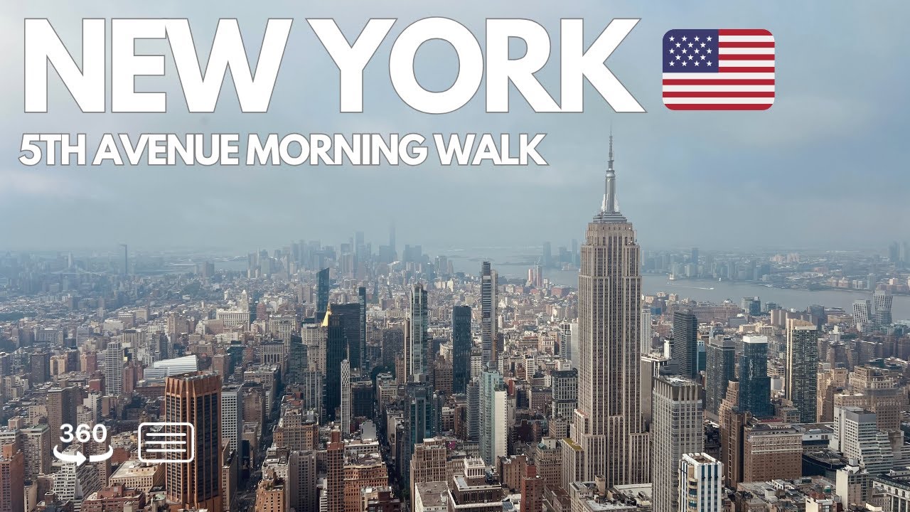 New York City 5th Avenue Walk: From Bergdorf Goodman to Bryant Park. Have You Ever Seen This?