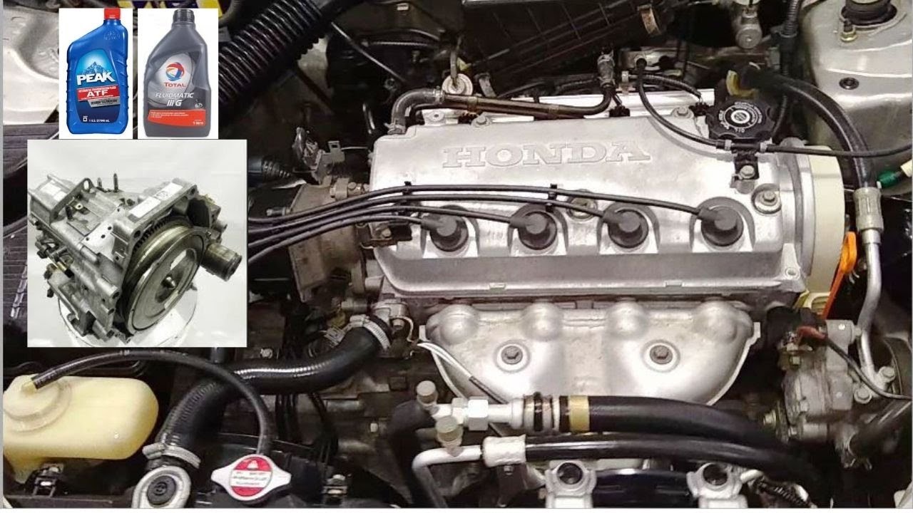 Honda Civic LX 2000 - Revisão de Rotina *Como e Quando Trocar o Óleo do Câmbio Automático*