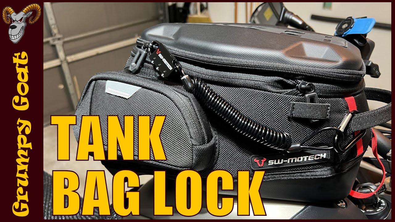 SW Motech Tank Bag Lock for the PRO City Tank Bag | First Mods Series | Triumph Tiger 900 Rally Pro