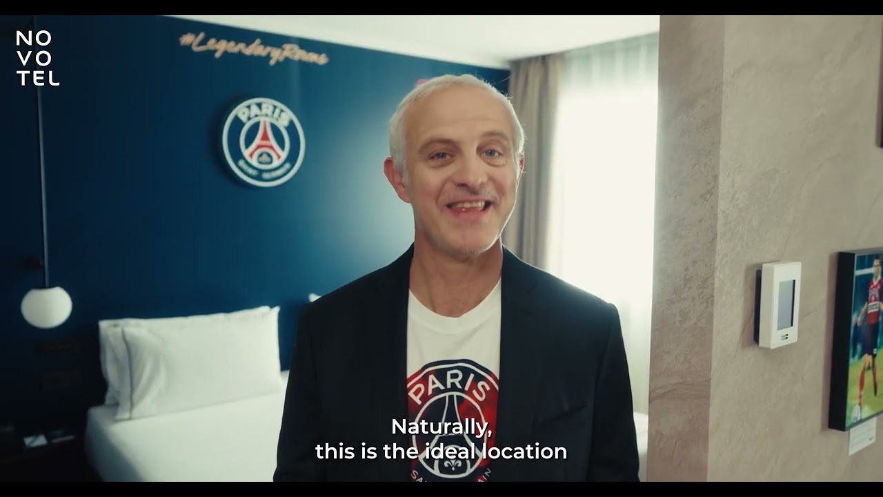 Inside Alain Roche's Legendary Room in Valencia | Novotel x PSG