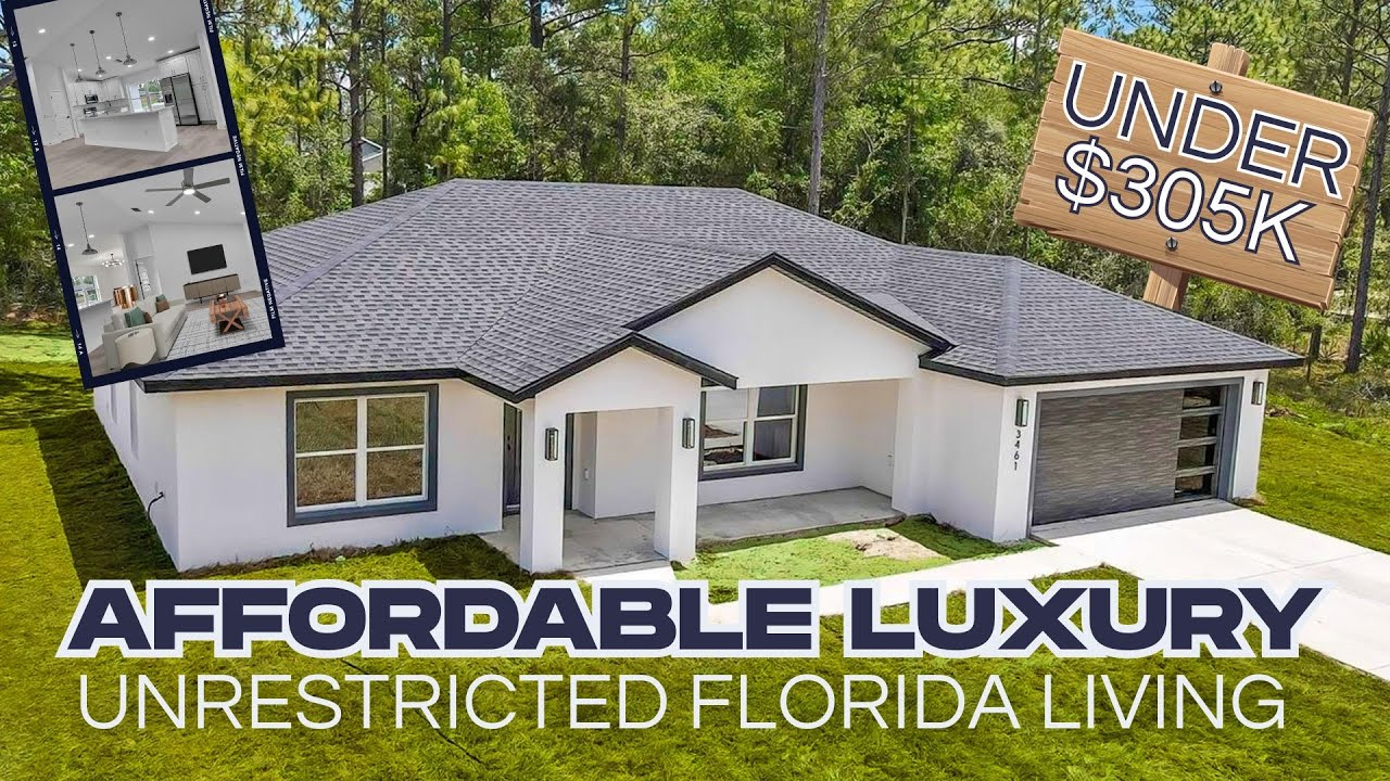 Touring Affordable Elegance with NO RESTRICTIONS | Florida Home Tour