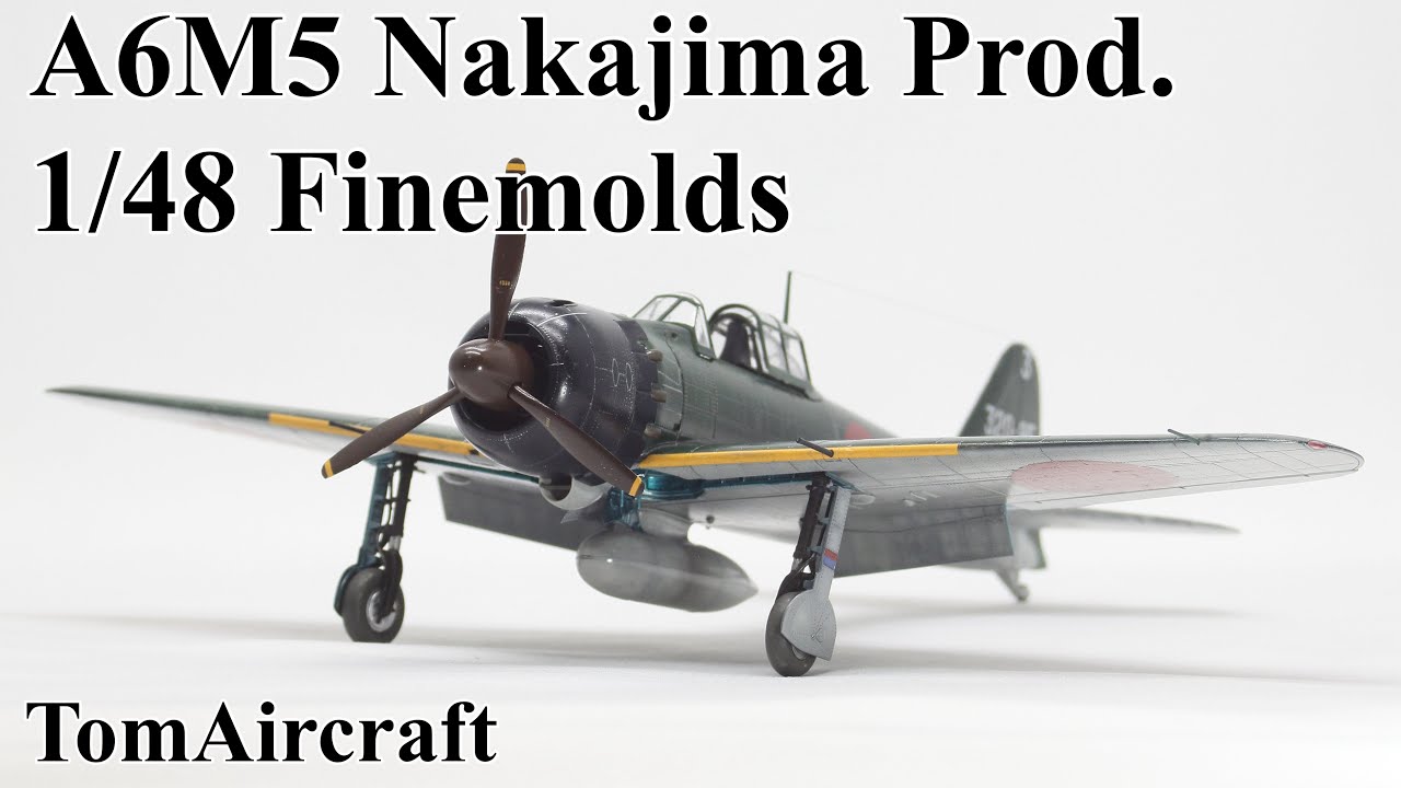 A6M5 Zeek “zero” Nakajima Prod. 1/48 Finemolds