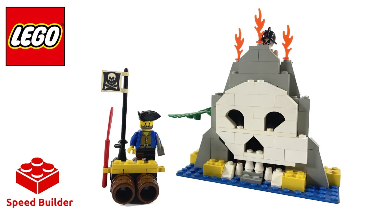 LEGO 6248 Volcano Island | speed build | alternative