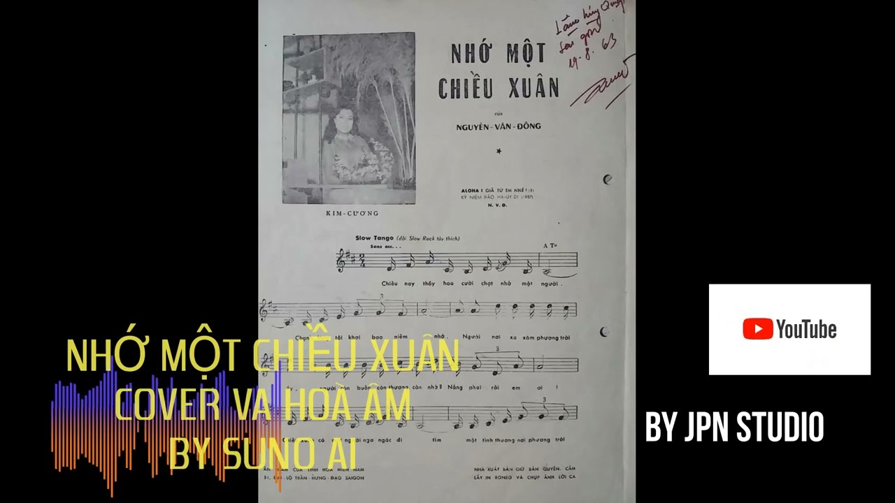 Nhớ Một Chiều Xuân - cover đặc biệt được thể hiện bởi SUNO AI – ĐÂY LÀ GIỌNG CA CÔNG NGHỆ VI TÍNH.