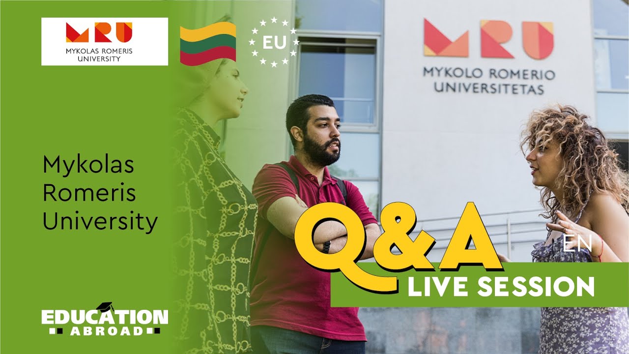 Mykolas Romeris University - Study in Europe | Programs, Admission, Scholarships | Q&A