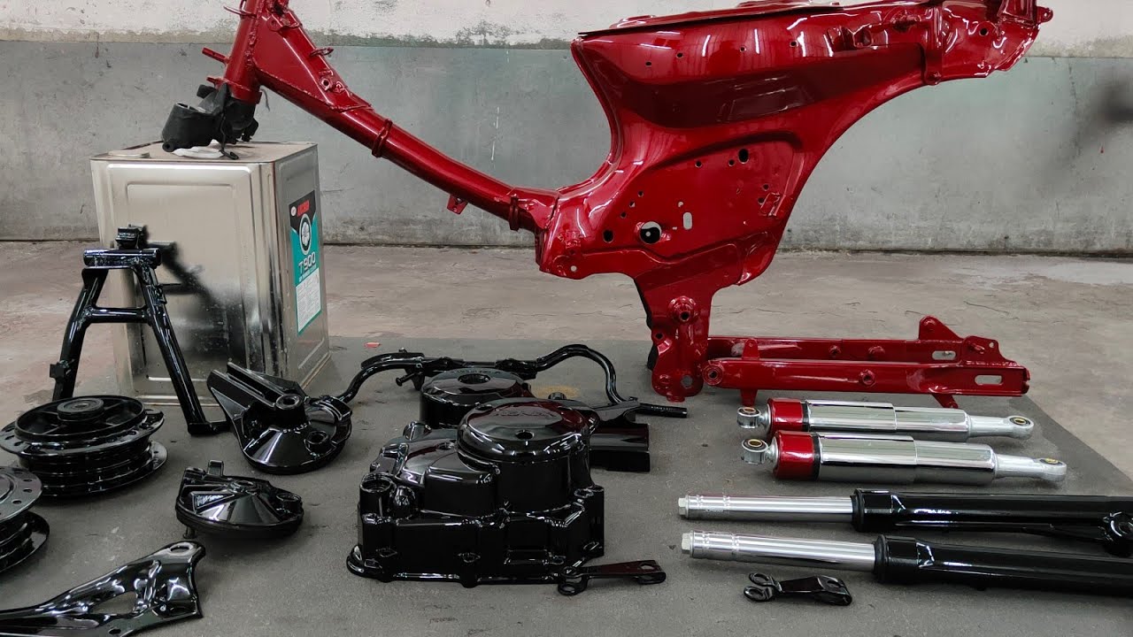 Repaint Honda EX5 done!!!
