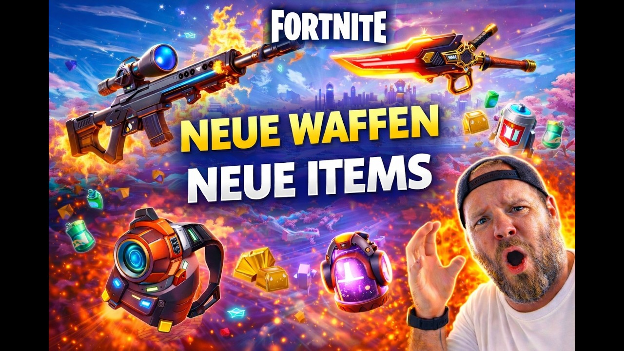 Fortnite Update 05.02.26 – Neue Waffen & Items im Live-Test!