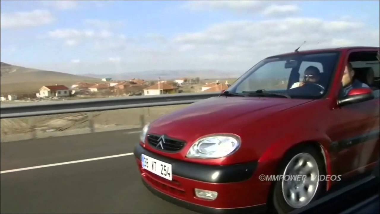 Citroën Saxo VTS vs Honda Civic VTI Rolling ᴴᴰ