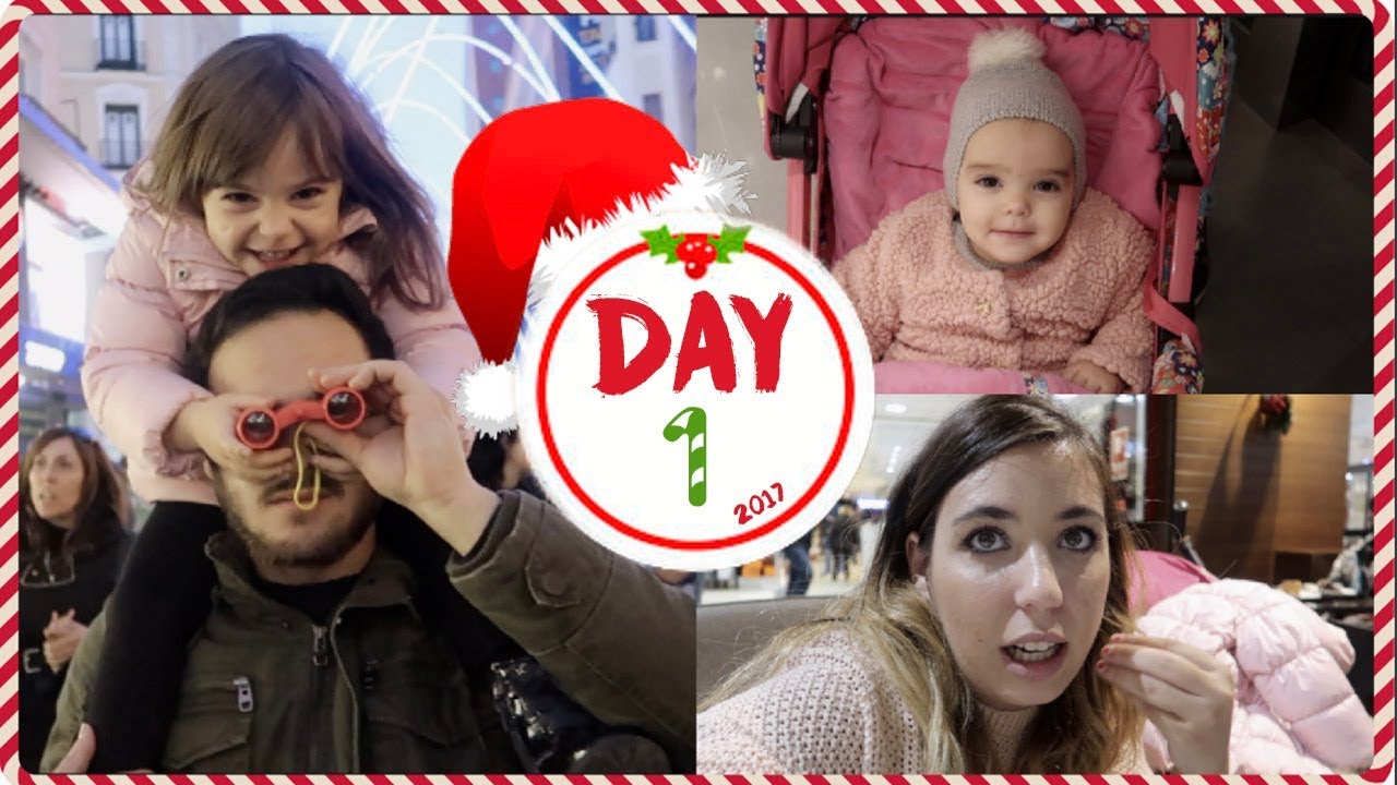 ALUCINA CON LAS LUCES DE NAVIDAD + UN SUSTO GRANDE CON MIA | 🎄 VLOGMAS 1 🎄