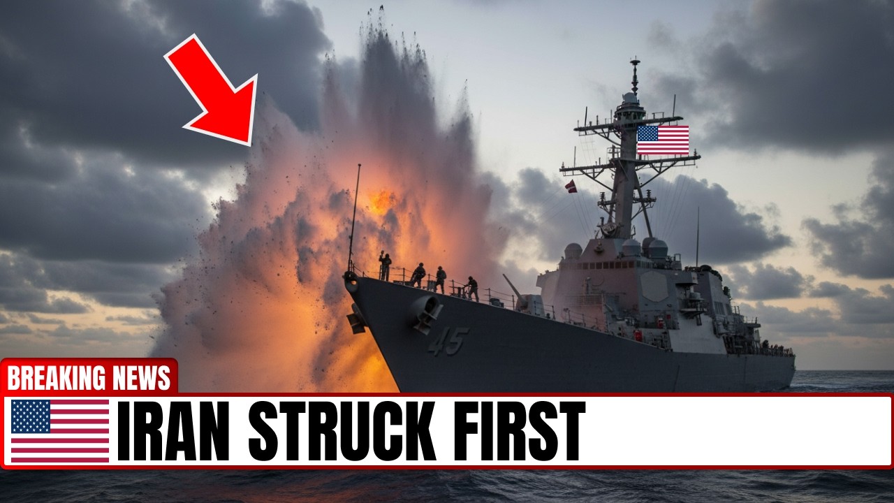 Iranian Missile Tears Through U.S. Warship Hull — The Navy Struck Back in 14 Minutes