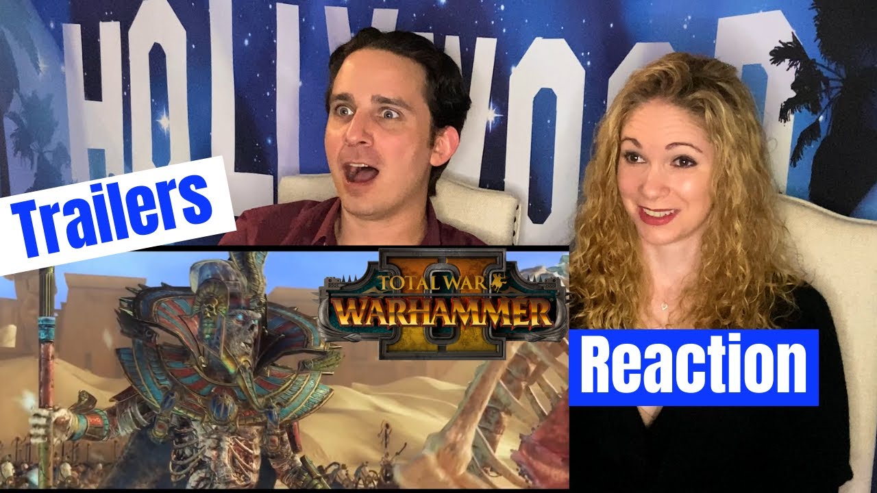 Total War Warhammer 2 All Cinematic Trailers Reaction (first half)