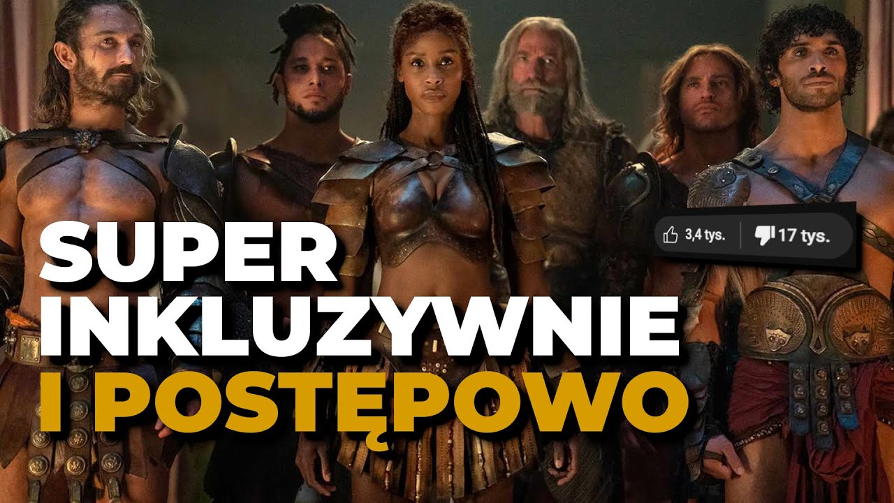 CRINGE! Spartacus wraca i będzie SUPER INKLUZYWNY. W centrum silna czarnosk&oacute;ra Gladiatorka