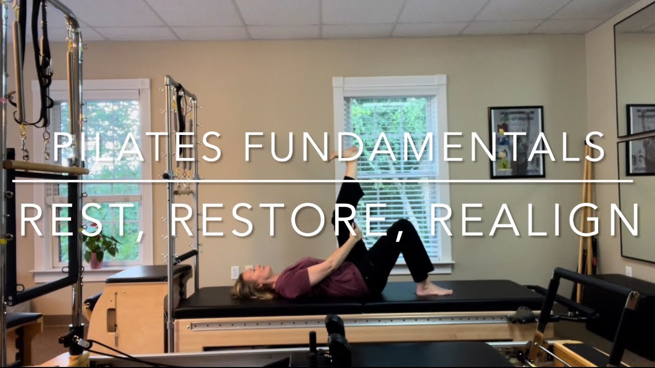 Restorative Pilates | Relax, Realign, Restore | 18 Min | No props needed