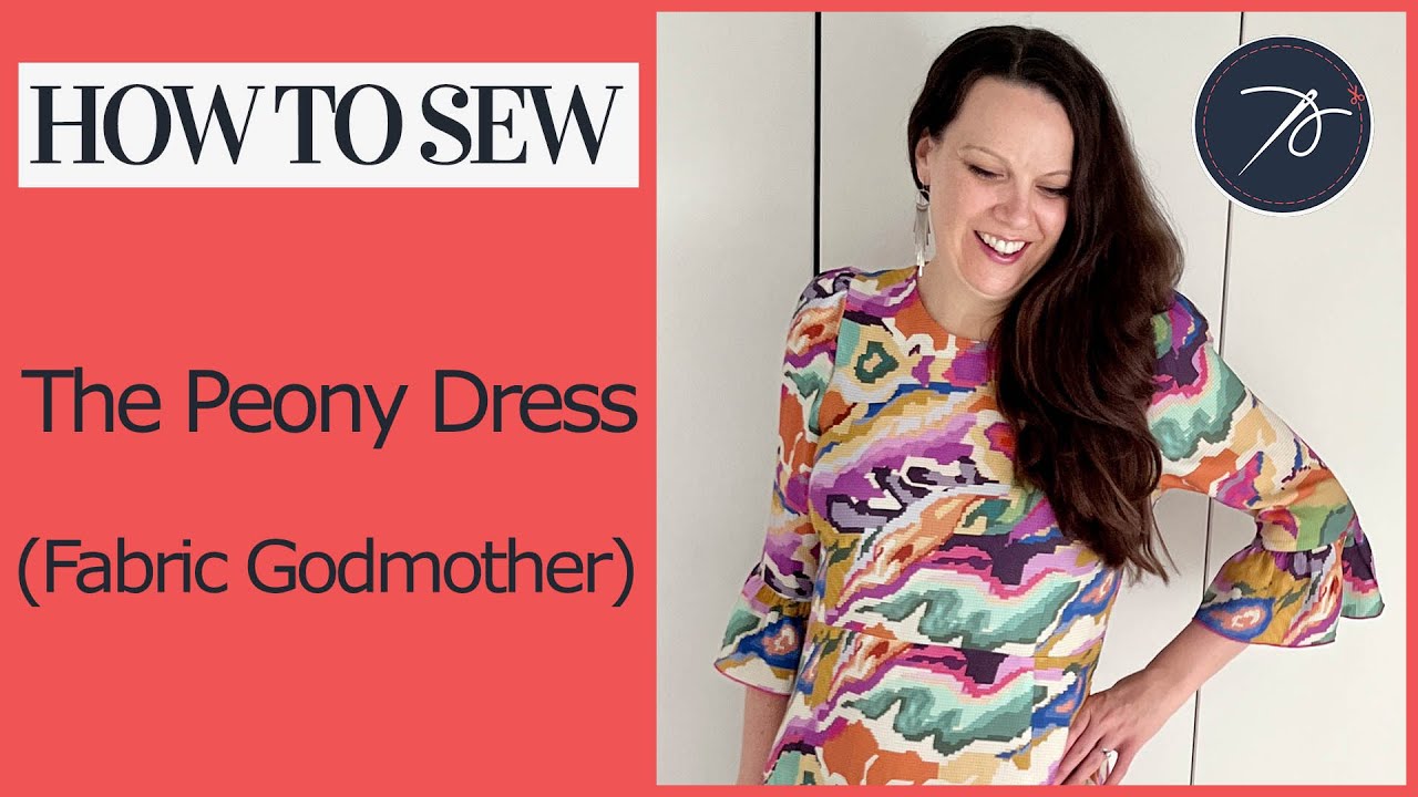 Fabric Godmother Peony Dress - Sew Along