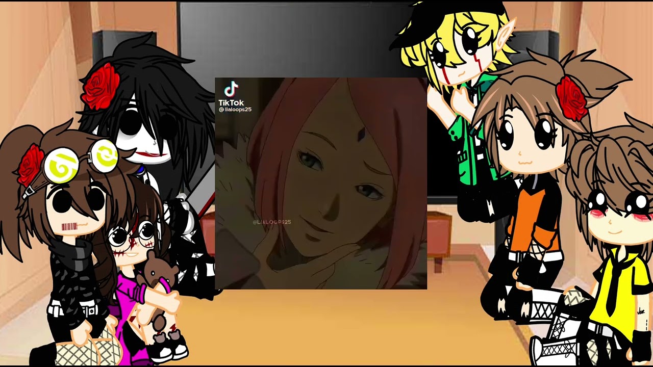 Creepypasta react to naruto/new oc/creepypasta/naruto/enjoy