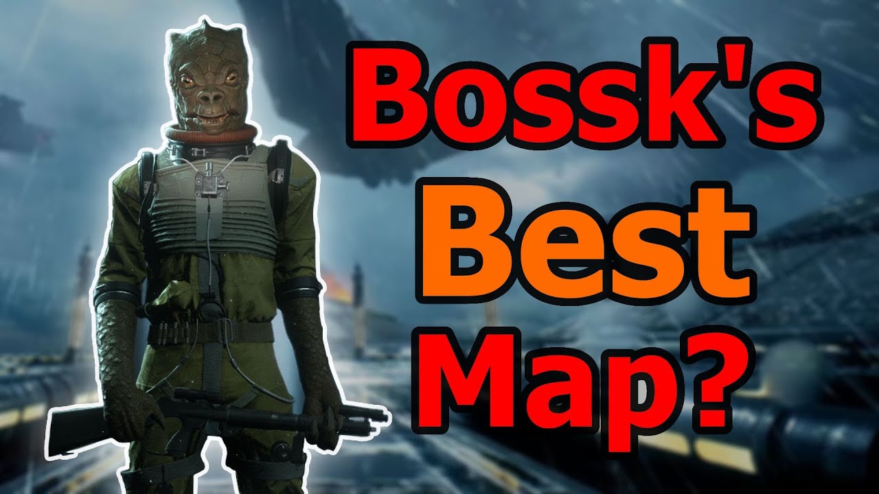 Bossk is Incredibly Strong on Kamino | Supremacy | Star Wars Battlefront 2