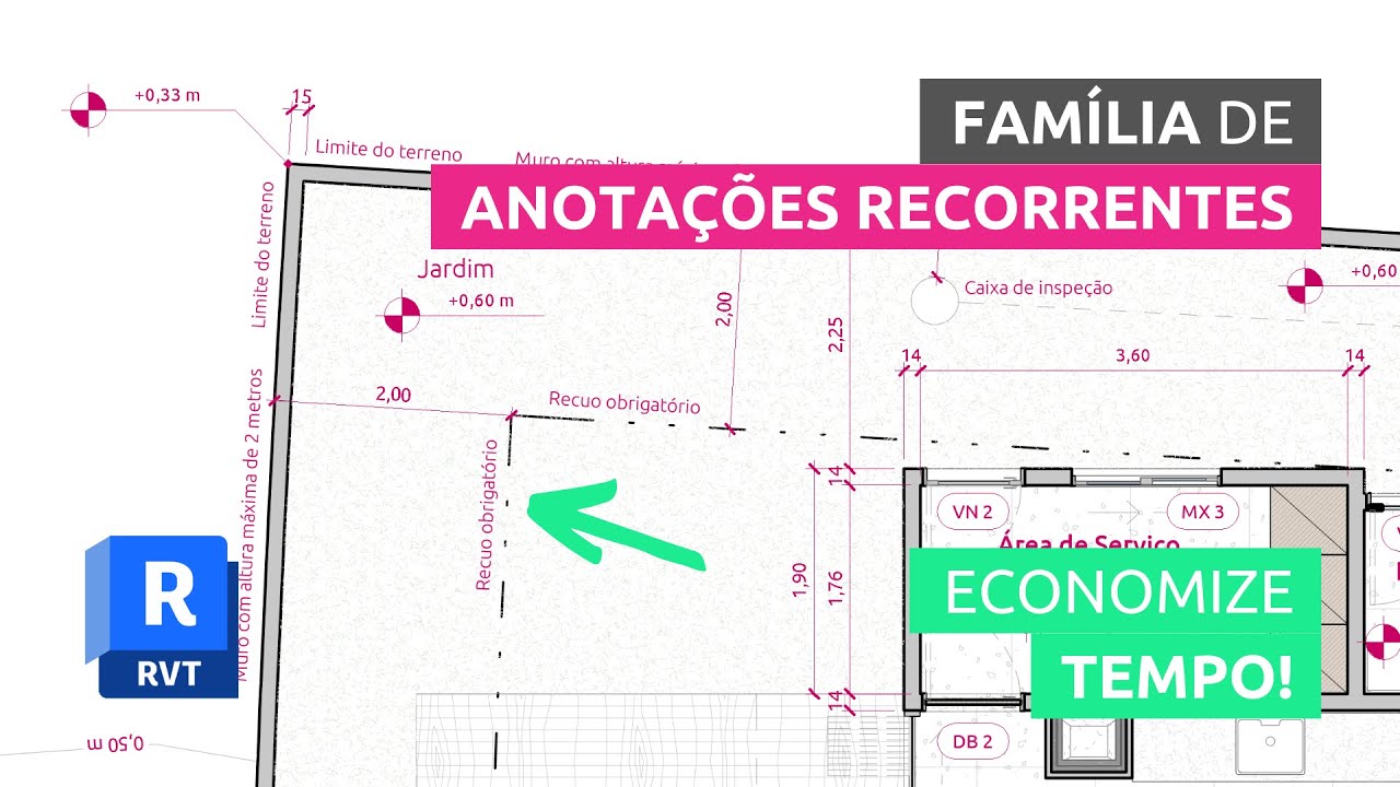 ECONOMIZE tempo com essa FAMÍLIA SIMPLES de anotação! // Tutorial de Revit