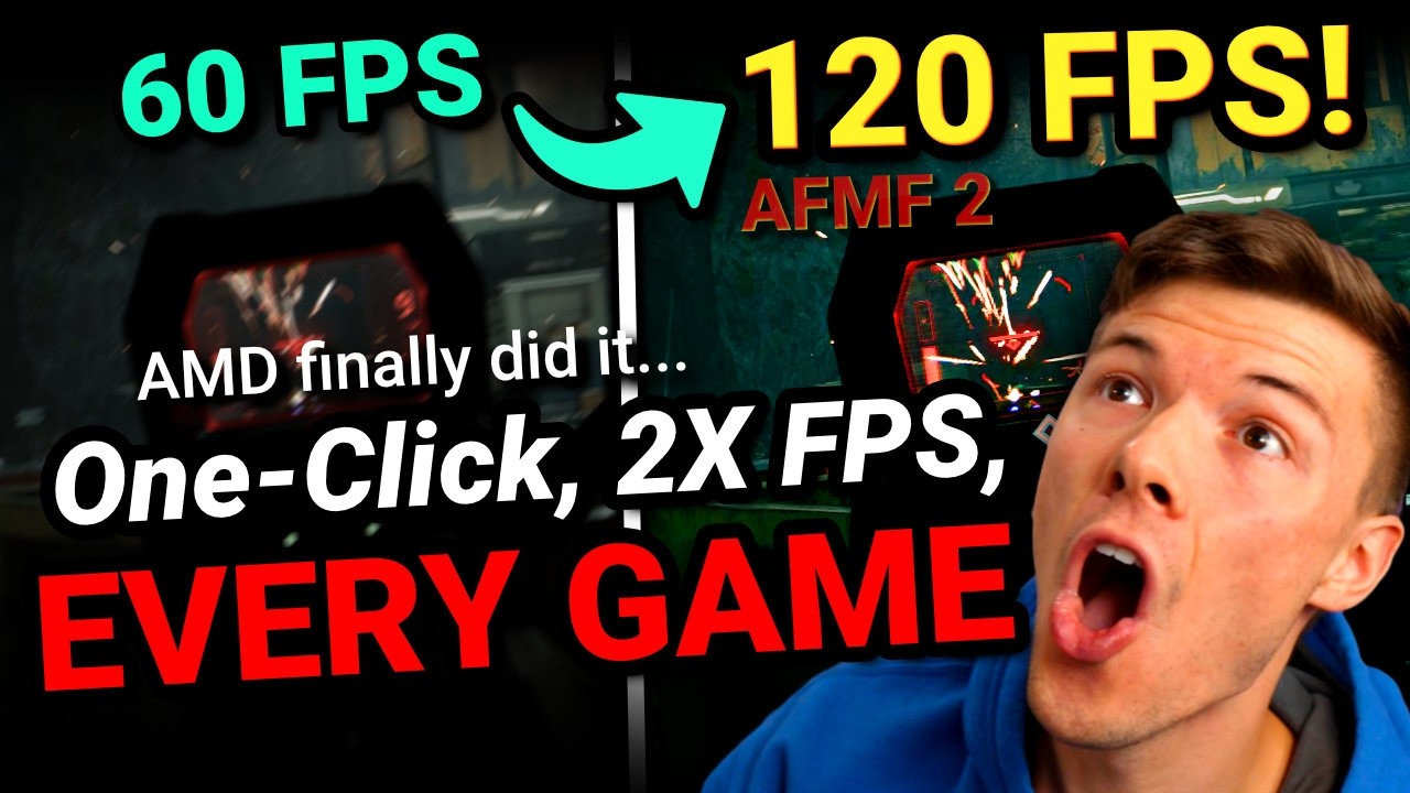 AMD can 2X Your FPS in ANY GAME… but better now ;) - AFMF 2 Analyzed