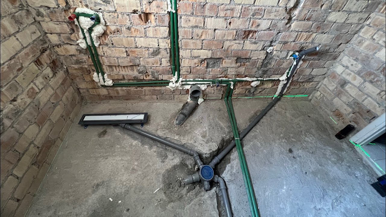 ΥΔΡΑΥΛΙΚΗ ΕΓΚΑΤΑΣΤΑΣΗ ΜΠΑΝΙΟΥ ΜΕ ΣΩΛΗΝΑ ppr-bathroom plumbing