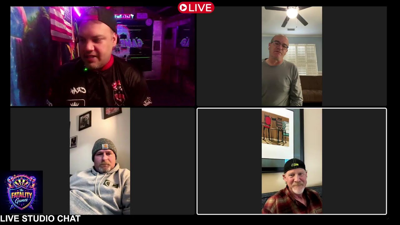 THE FATALITY GAMES: LIVE DARTS STUDIO CHAT FT MIKE HAYES