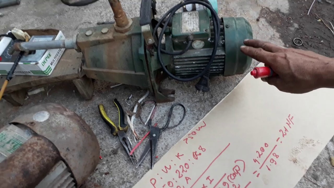 Cách tính tụ cho động cơ điện 1pha phù hợp với công xuất-ktd