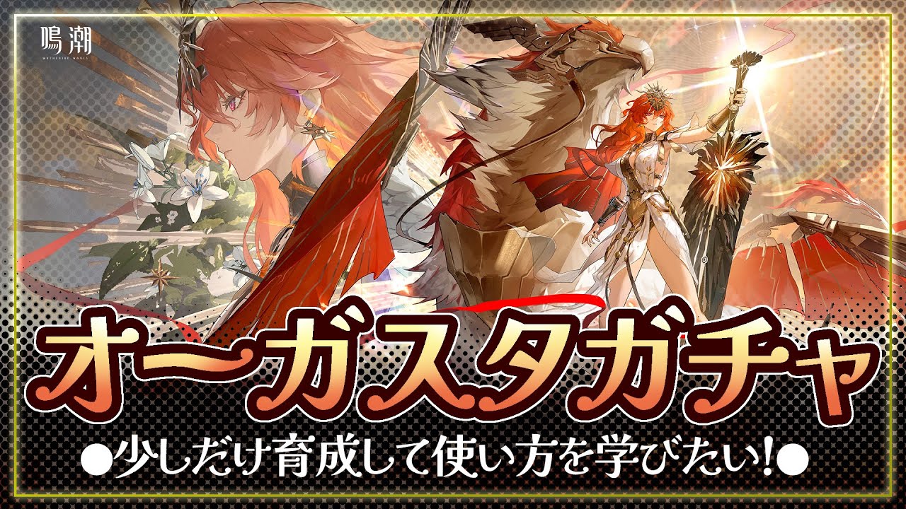 【 #鳴潮 】オーガスタを引いてちょっとだけ育成して使ってみたい！