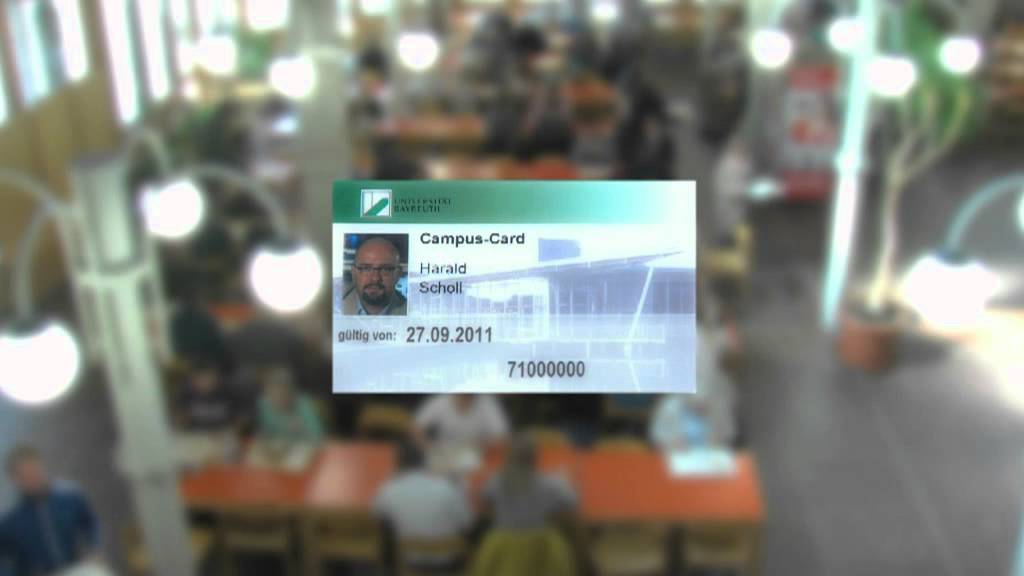 Campus Card an der Universit&auml;t Bayreuth