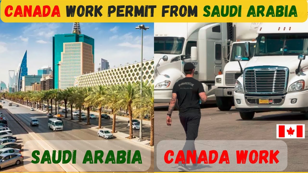 How I got My work Permit from Saudi Arabia ll Canada Vlogs ll 2023