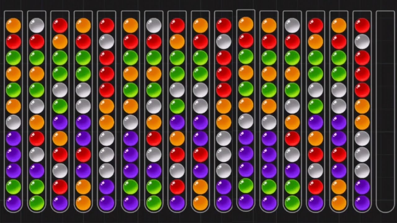 Color Ball Sort Puzzle Game - Android Gameplay