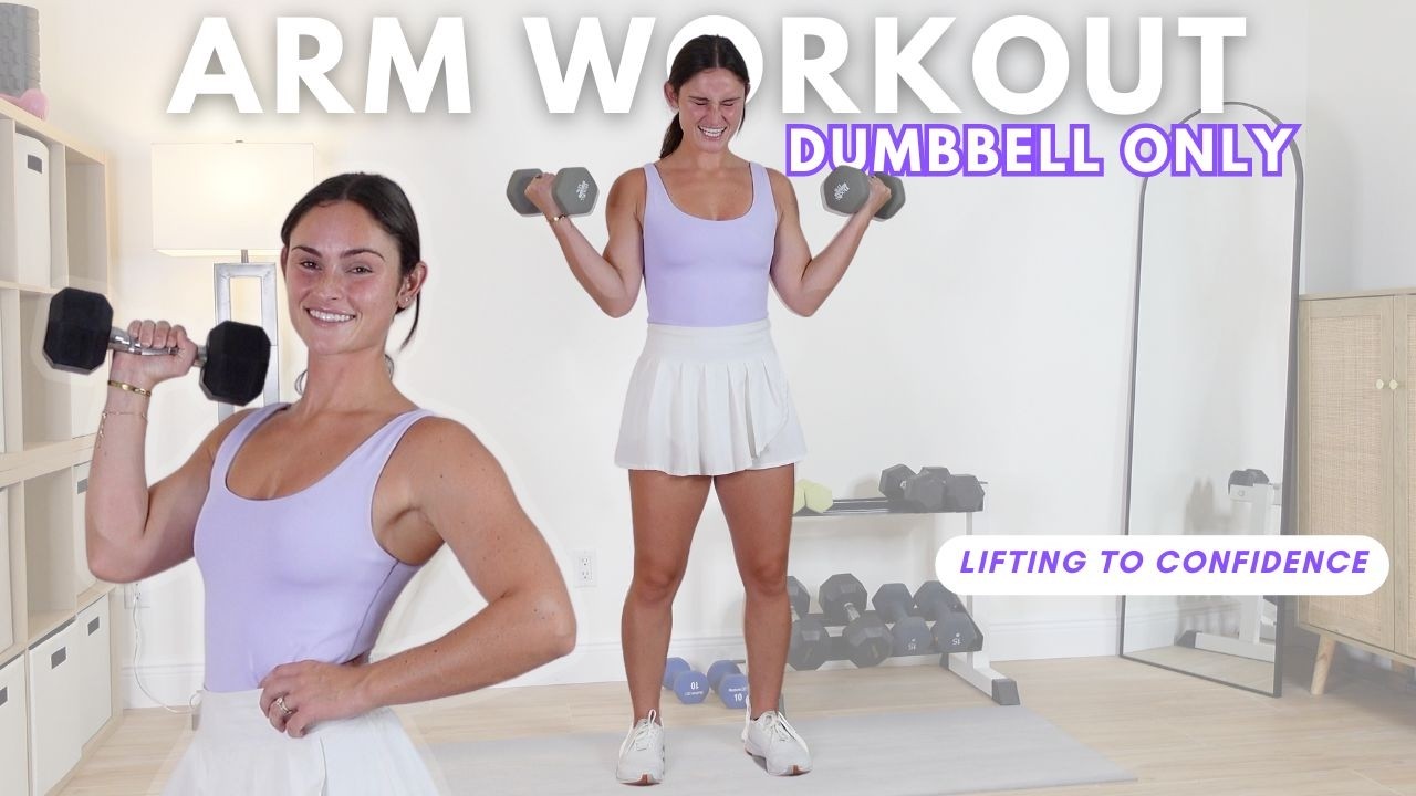 ПОВЫСЬТЕ СВОЮ УВЕРЕННОСТЬ С ПОМОЩЬЮ ЭТОЙ ТРЕНИРОВКИ ДЛЯ РУК #dumbbell