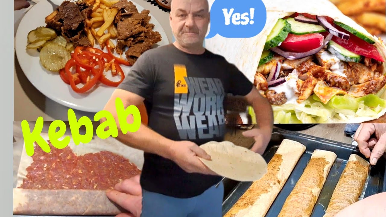 TRHANÝ KEBAB - PLJESKAVICA Z HOVĚZÍHO A VEPŘOVÉHO MASA !! TOTO SI DOMA ZAMILUJETE !😋😋